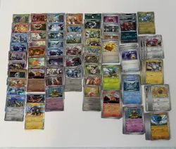 Pokemon Mega Evolution Bulk Card Lot (145+) No Duplicates - 12 Holo, 35 Reverse - Image 1