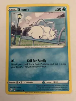 Snom 029/072 - Shining Fates - Common - Pokemon Card TCG - Image 1