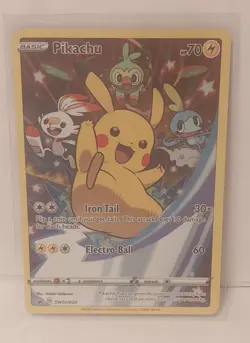 Pikachu SWSH020 SWSH: Sword & Shield Promo Cards Holo - Image 1