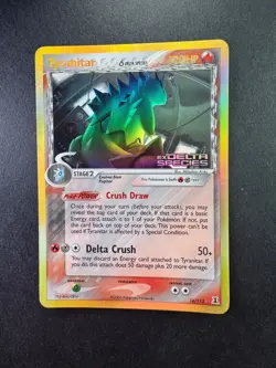 2005 Tyranitar EX Delta Species 16/113 Reverse Holo STAMPED Pokemon Card TCG - Image 1