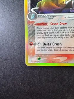 2005 Tyranitar EX Delta Species 16/113 Reverse Holo STAMPED Pokemon Card TCG - Image 4