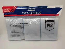New Premium Quality TitanShield Card Protection Sleeves 150 Count - Image 1