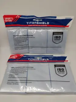 New Premium Quality TitanShield Card Protection Sleeves 150 Count - Image 5