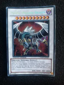 Malefic Paradox Dragon YMP1-EN007 LIMITED Edition SECRET RARE YuGiOh Card - Image 1
