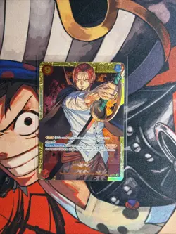 Shanks OP01-120 SEC Secret Rare One Piece Card Game PRB-01 - Image 1