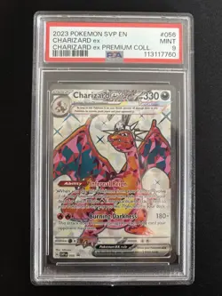 Charizard ex 056 Sv: Scarlet & Violet Promo Cards Holo PSA 9 - Image 1