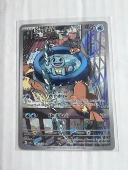 Pokemon Squirtle TCG Scarlet & Violet Stellar Crown Holo Card 148/142 Sv07 - Image 3