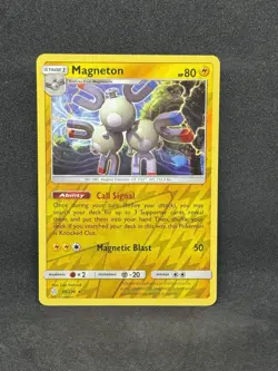 Pokemon Card - Magneton Cosmic Eclipse 69/236 Reverse Holo Rare NM - Image 1