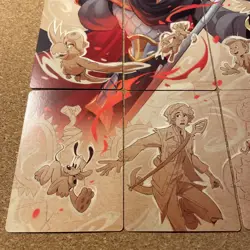 Disney Lorcana Reign Of Jafar 2025 COMPLETE Jafar Puzzle Complete Art Cards 9/9 - Image 5