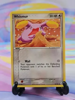 Pokemon TCG Hidden Legends Card | Whismur 82/101 Common - Image 1