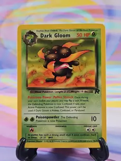 Pokemon TCG Team Rocket Card | Dark Gloom 36/82 Uncommon - Image 1