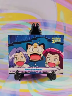 Pokemon Topps Series 1 Card | Pokemon the Movie 2000 "Hello Pokemon!" #56 - Image 1