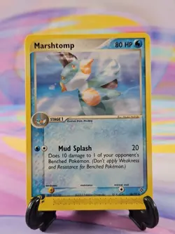 Pokemon TCG Dragon Card | Marshtomp 36/97 Uncommon - Image 1