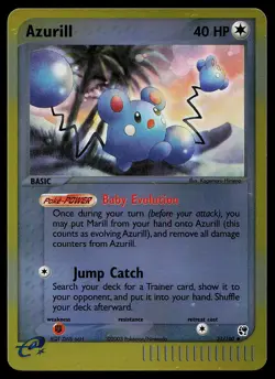 Pokemon Card - Azurill Sandstorm 31/100 Uncommon Reverse Holo - Image 1