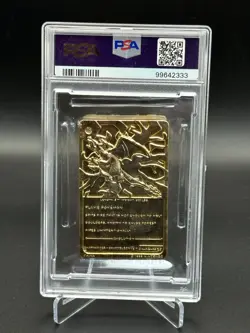 1999 Burger King Pokemon Charizard Gold Card - Image 2