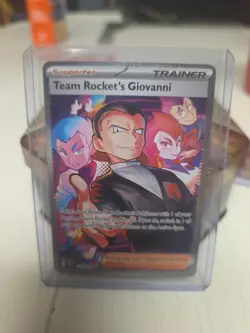 Team Rocket’s Giovanni 238/182 SIR Destined Rivals Pokemon Card NM - Image 2