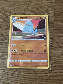 Quagsire 2025 McDonald's Happy Meal Pokemon Promo Card 007/015 NM - Image 1