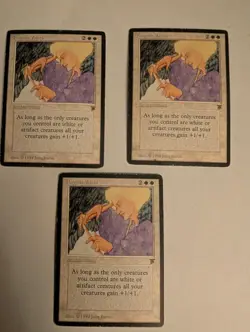 Angelic Voices Magic the Gathering Legends Rare Card X3 - Image 1