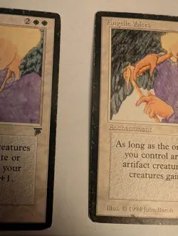 Angelic Voices Magic the Gathering Legends Rare Card X3 - Image 3