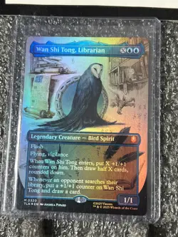 Wan Shi Tong, Librarian Borderless FOIL MTG Avatar The Last Airbender MINT 320 - Image 4