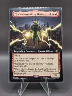 Electro, Assaulting Battery (Extended Art) Marvel's Spider-Man Regular - Image 1