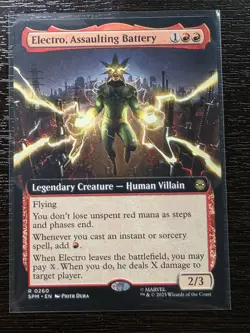 Electro, Assaulting Battery (Extended Art) Marvel's Spider-Man Regular - Image 2