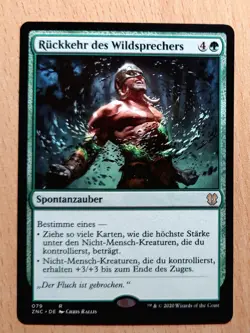Mtg Magic: Ruckkehr des Wildsprechers, Return of the Wildspeaker, DEUTSCH - Image 1