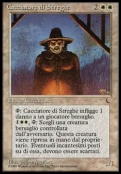 MTG WITCH HUNTER PLAYED - CACCIATORE DI STREGHE - IT_DK - MAGIC - Image 1