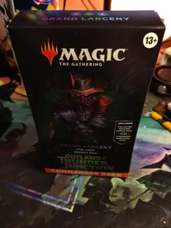 Magic The Gathering: Outlaws of Thunder Junction Commander Deck ”Grand Larceny" - Image 1