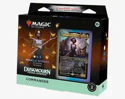 MTG COMMANDER DECK - MIRACLE WORKER - DUSKMOURN- MAGIC EN - Image 1