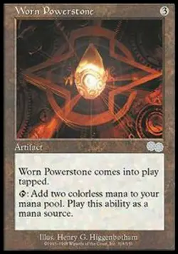 MRM ENGLISH Lithoforce us?e - Worn Powerstone MTG Magic USG - Image 1