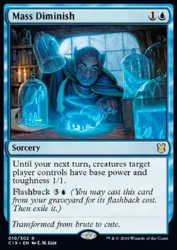MRM ENGLISH Mass Diminish - Rapetissement en masse NM MTG C19 - Image 1