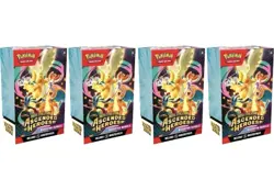 *PRESALE* Lot Of 4! Pokemon Ascended Heroes 4x Booster Bundles Confirmed - Image 1