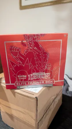 Pokemon Battle Styles Elite Trainer Box Red Sword And Shield ETB❤‍🔥 - Sealed - Image 1