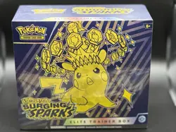 Pokemon TCG Surging Sparks Elite Trainer Box - SV08 Factory Sealed - Image 1