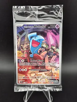Pokemon TCG - Team Rocket's Wobbuffet 203 SVP NM [SEALED] Scarlet & Violet Promo - Image 1
