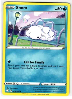 SNOM 029/072 SHINING FATES ENGLISH POKEMON TCG - Image 1