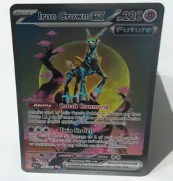 Pokemon Iron Crown ex Temporal Forces 206/162 Special Illustration Rare TCG🔥💎 - Image 1