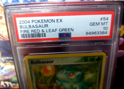 2004 Pokemon Ex Bulbasaur Fire Red & Leaf Green #54 PSA 10 GEM MT Pop 70 - Image 2