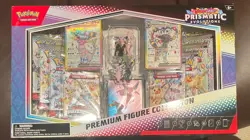 POKEMON TCG Prismatic Evolutions Premium Figure Collection English Sealed - Image 1