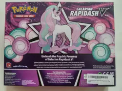 Pokemon TCG Galarian Rapidash V Box New Sealed - Image 2