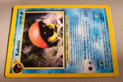 Kabuto # 56/75 Common aus Neo Discovery 2001 Pokemon Near Mint to Mint Vintage - Image 2