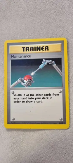 Maintenance - Pokemon TCG - MP - Uncommon - Base Set 83/102 - Image 1