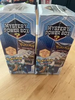 Pokemon Mystery Power Box (2) - Rare 4 Booster Packs Brand New Sealed 1:10 Chase - Image 2