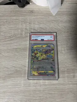 Pokemon 2024 Surging Sparks en Pikachu EX #057/191 PSA 9 Mint - Image 1