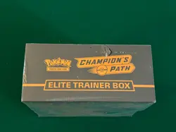 Pokemon TCG - Champions Path - Elite Trainer Box ETB - MFG SEALED - 2 Small Tear - Image 2