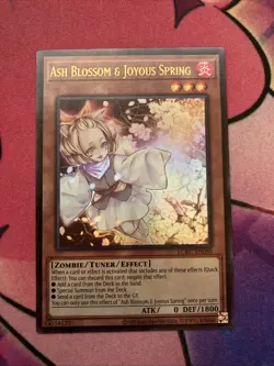 Ash Blossom & Joyous Spring LCKC-EN080 Legendary Collection Kaiba Unlimited NM - Image 1