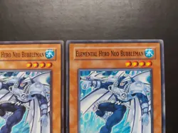 Yugioh - Elemental Hero Neo Bubbleman SOI-EN004 Common Playset x3 - Image 4