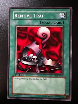 Remove Trap SDY-E044 Common 1st Edition Near Mint Yugioh - Image 1