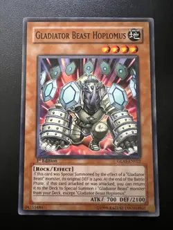 Gladiator Beast Hoplomus GLAS-EN022 Common 1st Edition Near Mint Yugioh - Image 1